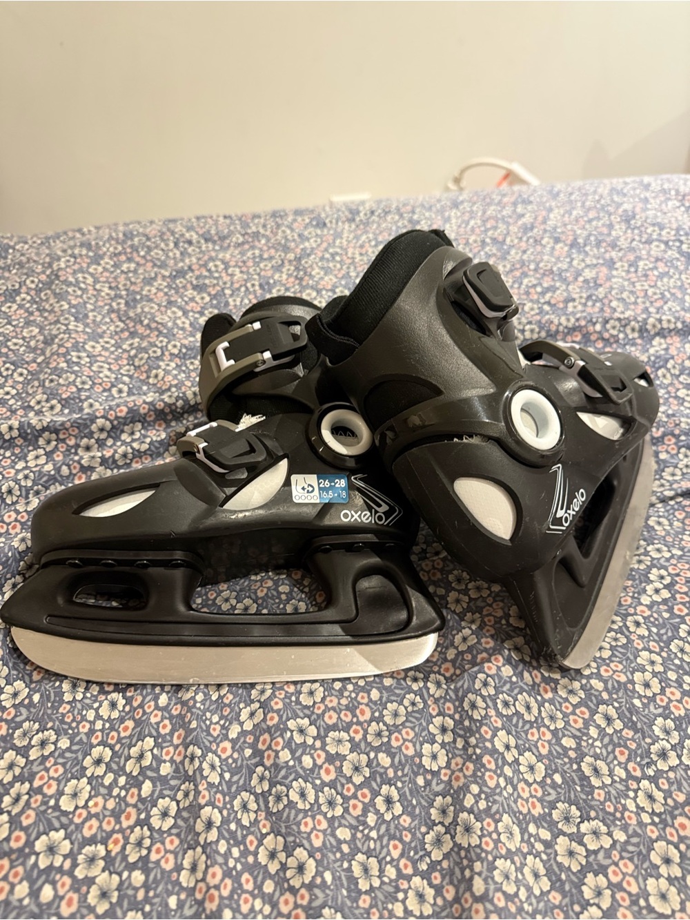 Kids' Learning Adjustable Ice Skates – Play 3 Age 4-7